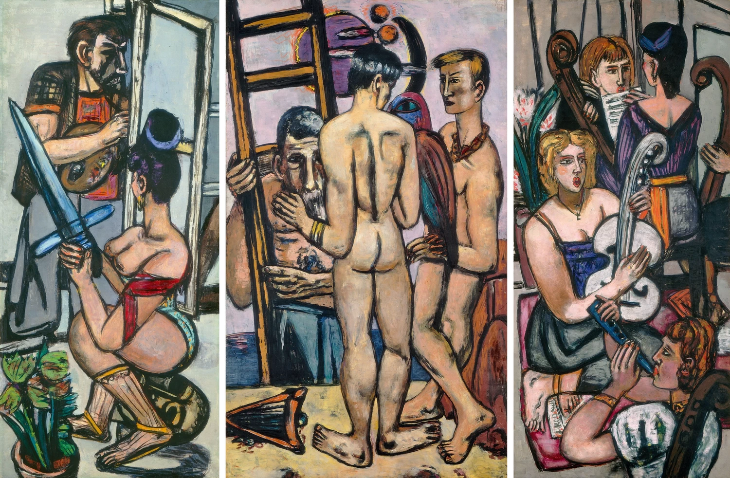 Gli argonauti (Trittico), 1949 - National Gallery of Art, Washington